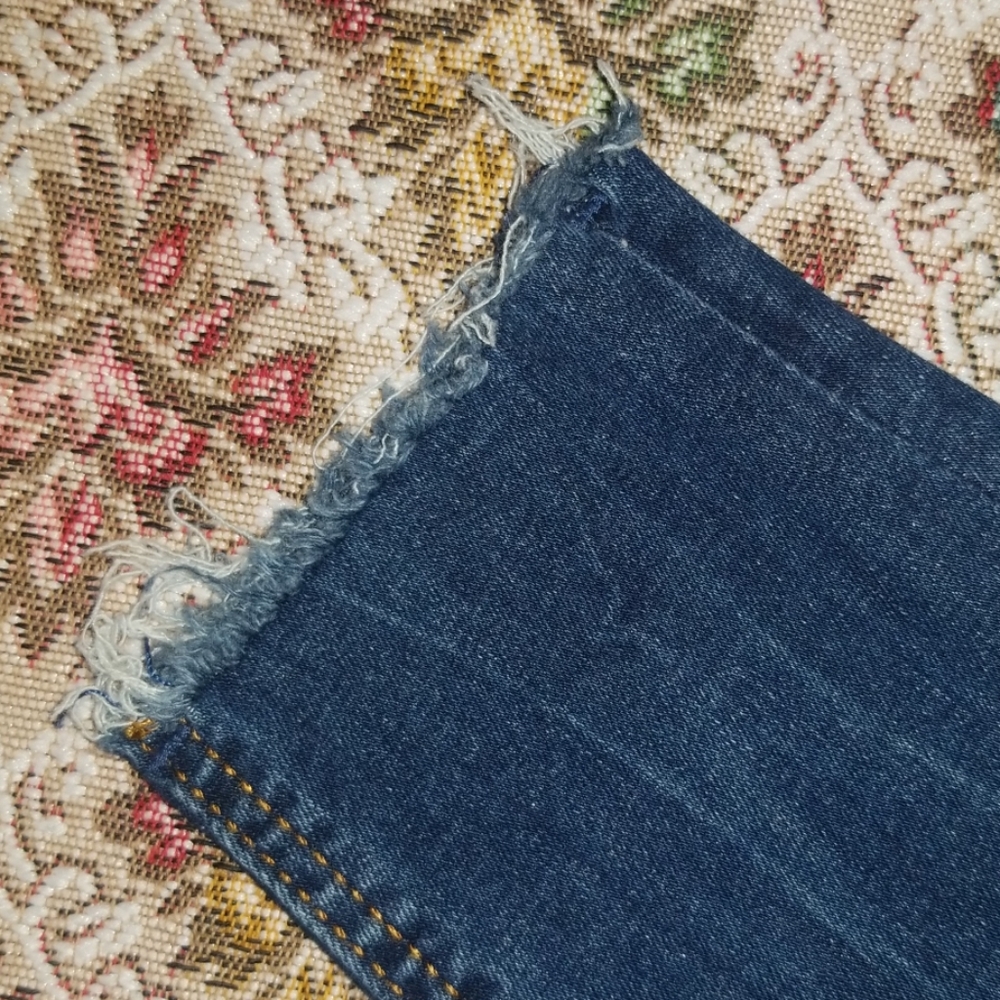 Bershka Distressed Skinny Stretch Denim Jeans - Picture 7 of 7